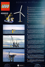 LEPIN 37002 Offshore wind farm at Borkum Rock Plate, Germany 1