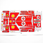 LERI / BELA 9604 Ferrari F1 Racing Cars 1:8