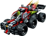 DECOOL / JiSi 3422 High-speed Racing Cars-Fire Attack
