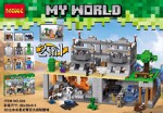 DECOOL / JiSi 820 Minecraft: 3D real scene Stephen vs. Skull City 2in1