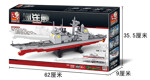 Sluban M38-B0389 Chinese Cruiser 1:350