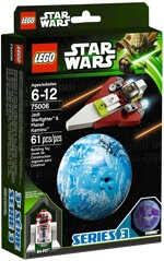 Lego 75006 Jedi Starfighter and Carmino Planet