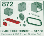 Lego 872 Two Gear Blocks
