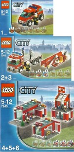 Lego 7945 Fire: Fire Department
