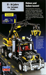 Lego 8868 Air Technology Grab Truck