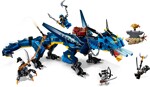 Lego 70652 Dragon Hunt: Thunderstorm Dragon