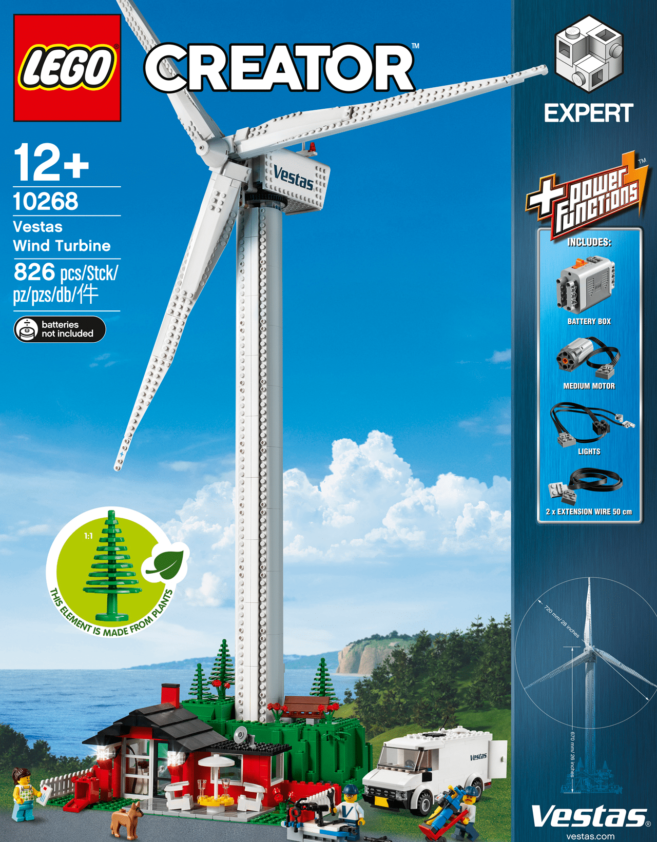 Lepin vestas wind sales turbine