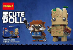 Lego 41626 Brick Headz: Groot and Rocket Raccoon