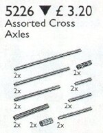 Lego 5226 Various cross axes