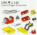 Lego 5390 Crane accessories (container crane set)