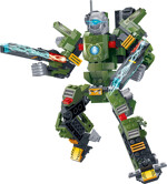 GUDI 8723 Transformer series: Thunder War God3 combination Pulse Warrior, Breaking Rock Warrior, Blast Warrior