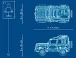 KING / QUEEN 93018B Land Rover Defender