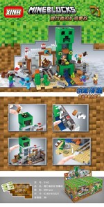 LERI / BELA 11363 Minecraft: Creeper Mine Cave Treasure Hunt
