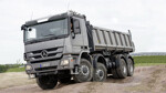 Rebrickable MOC-25443 Mercedes-Benz Actros dump truck