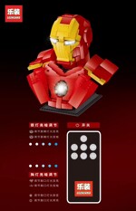 Rebrickable MOC-35640 Iron Man bust