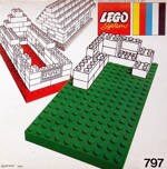 Lego 797 2 Large Baseplates