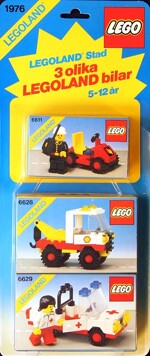 Lego 6611 Fire chief's car.