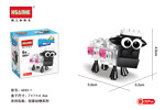 HSANHE 6033 Creative Animals 10 Sheep, Bears, Dragons, Foxes, Unicorns, Seals, Cows, Parrots, Penguins, Roosters