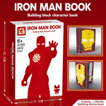 SY SY1361 Iron Man Minifigure Memorial Manual