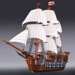 LEPIN 22001 Imperial Warship