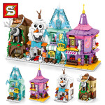 SY SY1526A Ice And Snow Street View Snow Castle 4 in 1