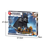 ZHEGAO QL1804 Pirate Kingdom: The Pirate Ship Black Hawk.