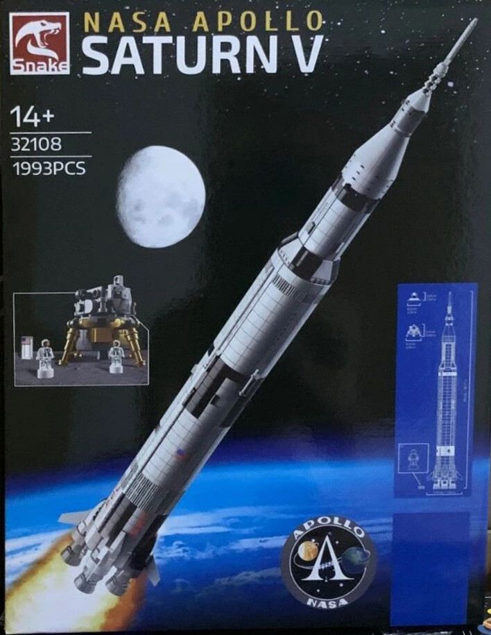 Lepin discount saturn 5