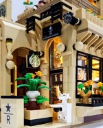 XIPOO XP93220 Street view of Starbucks selected coffee shop