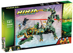 LELE 31158 Green Ninja's Flying Machine Dragon