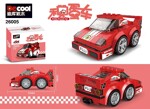 DECOOL / JiSi 26005 Egg car: Ferrari F40