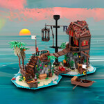 MOC-136368 6270 Forbidden Island Remake