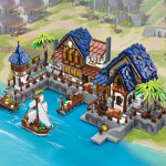 JIESTAR 89152 Medieval Harbor