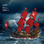MOULD KING 13109 Pirates of QA Ship