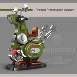 CBOX JD001 Dragon Motorcycle