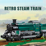 JIESTAR 59020 Retro Steam Train