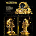 ZHEGAO GZ6256 Golden Space Astronaut