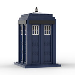 MOC-89250 Doctor Who Tardis Time and Relative Dimension in Space