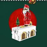 Reobrix 66001 Santa Coming Christmas