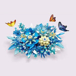 JIESTAR JJ9045 Dried Flower Decoration Botanical Collection