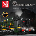 Mould King 12025 Orient Express-French Railways SNCF 231 Steam Locomotive Train With Motor