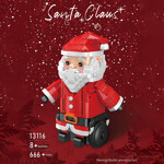 Mould King 13116 Santa Claus Christmas