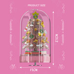 Mould King 10089 Pink Magical Christmas Music Box