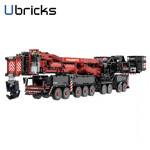 Ubrick E1001  Red Liebherr LTM 11200 With Motor