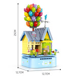 GULY 60504 Flying House Music Box