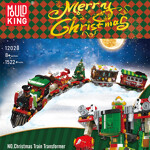 Mould King 12028 Christmas Train Transformer Robot