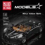 Mould King 13163 Bugatti La Voiture Noire With Motor