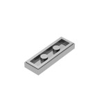 Tile 1 x 3 #63864 - 309-Plated Silver