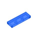 Tile 1 x 3 #63864 - 43-Trans-Dark Blue