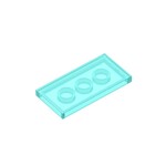 Tile 2 x 4 with Groove #87079 - 42-Trans-Light Blue