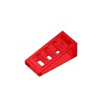 Slope 18 2 x 1 x 2/3 with 4 Slots #61409 - 41-Trans-Red